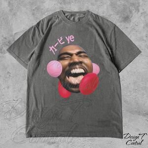 Kirbye Graphic T Shirt Kanye Parody Meme Shirt